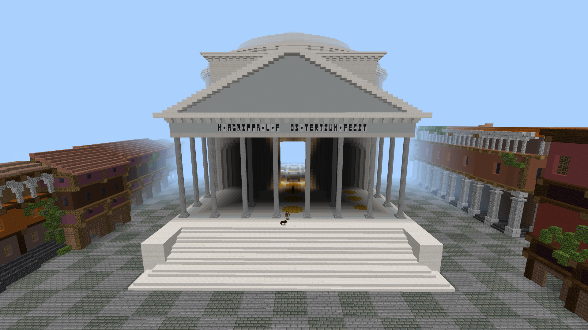 The Pantheon from above